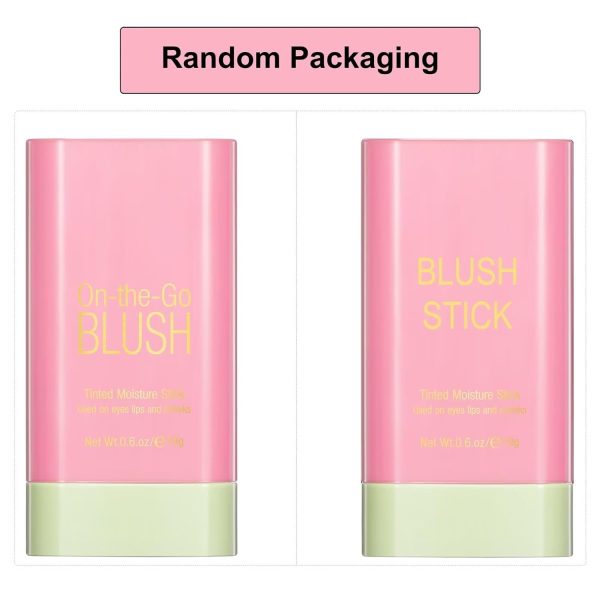 Multi-Use Makeup Blush Stick,Beauty Solid Moisturizer Stick,Waterproof - Image 7