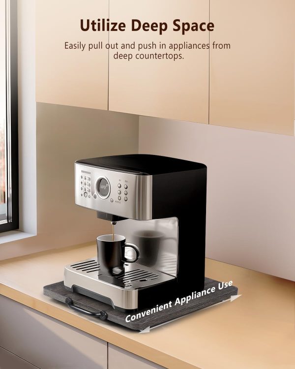 Appliance Slider, Sliding Tray for Coffee Maker, Coffee Pot Slider Tray for - Image 5