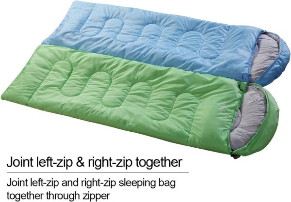 FARLAND Sleeping Bags 20℉ for Adults Teens Kids with Compression Sack - Image 5