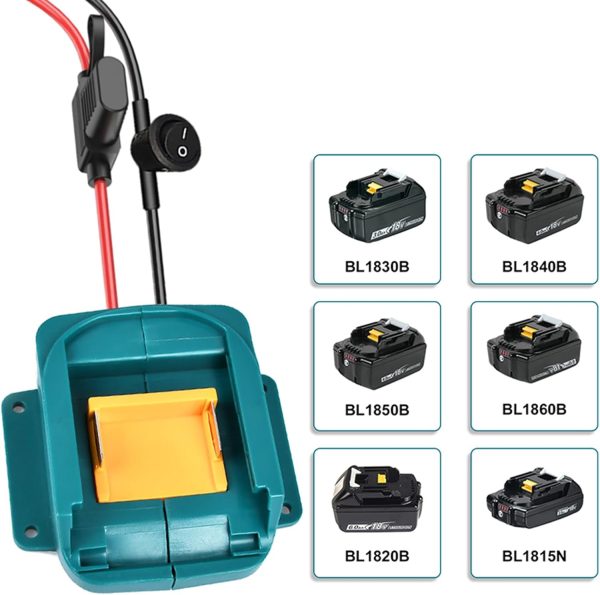 Portable Car Emergencies Jump Starter Suitable for Battery with Multiple - Image 6