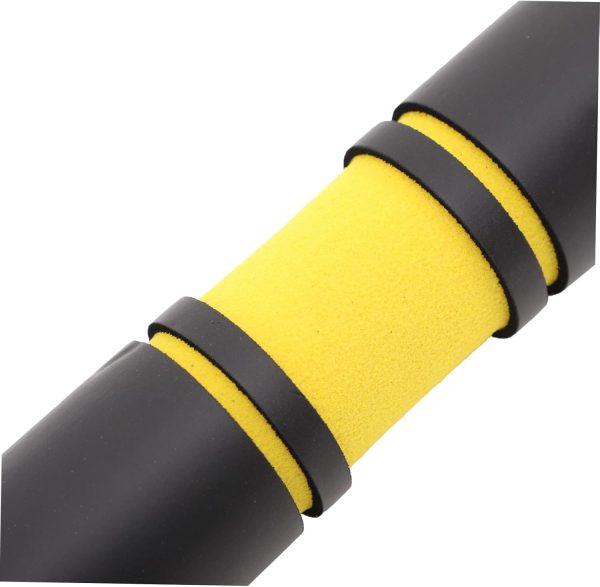 Dumbbell Bar Set Gym Bag Pull up Bars Grip Tape Adjustable Hanger Men - Image 3