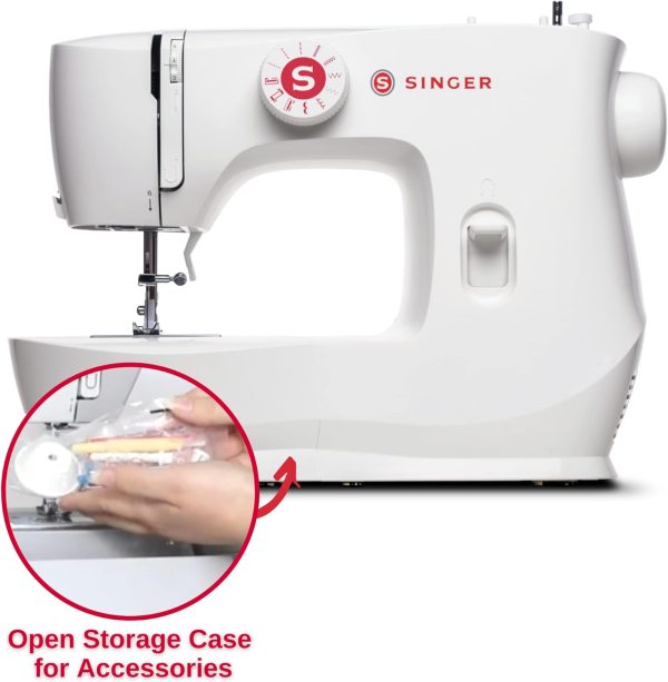 SINGER MX60 Lightweight & Portable Sewing Machine with Accessory Kit & Foot - Image 6