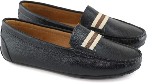 MJNY Womens Casual Comfortable Genuine Leather Lightweight Driving - Image 4