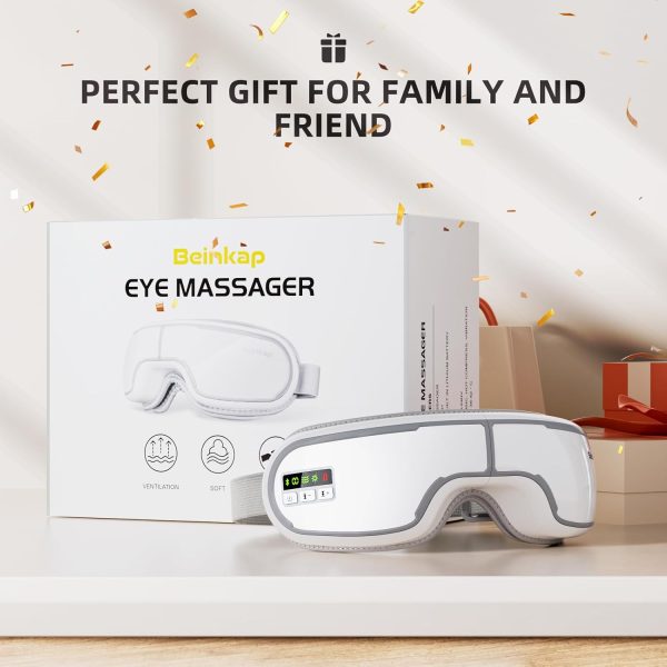 Eye Massager with Heat, Christmas Birthday Gifts for Women Eye Massager, - Image 6