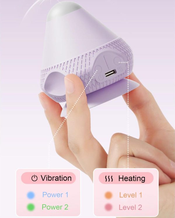 Massage Ball with Heat, Vibration Trigger Point Ball Silicone Self Massager - Image 3