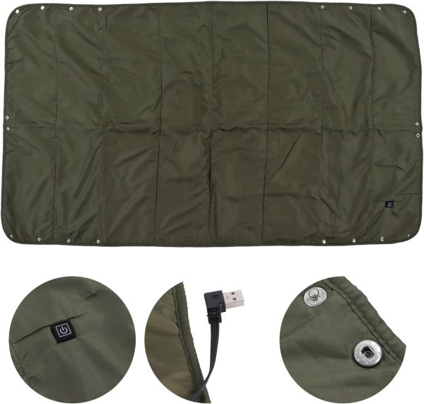Heated Blanket, Cotton USB Electric Heating Blanket, Fast Heating Blanket - Image 7