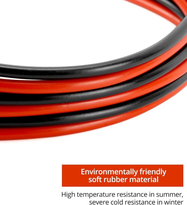 QWORK Heavy-Duty Jump Starter Cables 13ft 2000A Peak Current - Automotive - Image 3