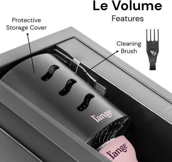 L'ANGE HAIR Le Volume 2-in-1 Titanium Blow Dryer Brush | Hot Air Brush in - Image 6
