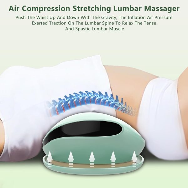 Homesuit Electric Lumbar Traction Device with Airbag Stretching, Vibration - Image 4