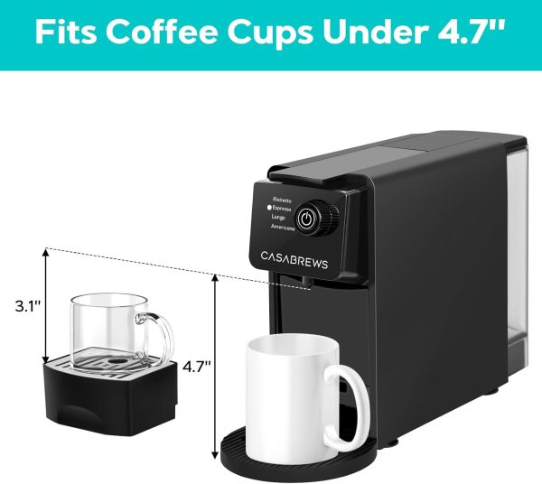 CASABREWS Espresso Machine for Nespresso Original Pods, 20 Bar Mini - Image 5
