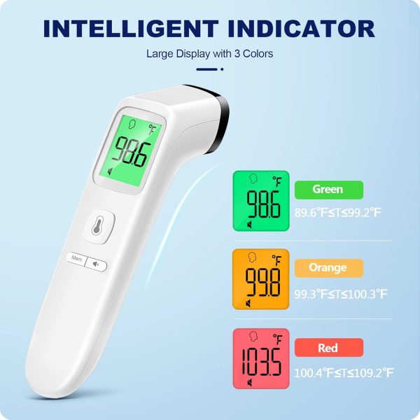 No-Touch Thermometer for Adults and Kids, Accurate Digital Baby Thermometer - Image 3