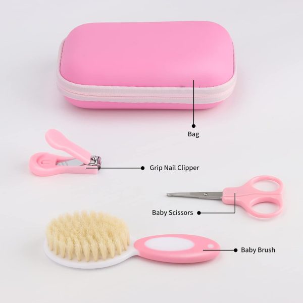 Baby Healthcare and Grooming Kit, Baby Safety Set Newborn Nursery Health - Image 4