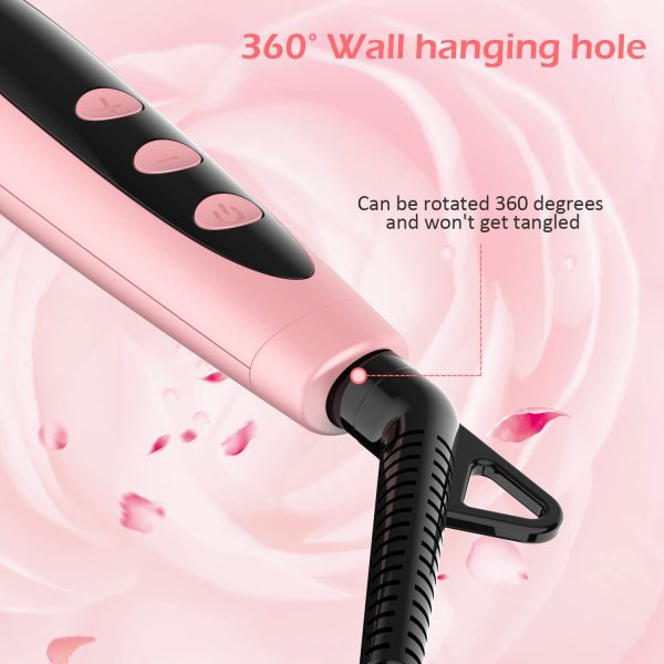 Ionic Straightening Brush, GLAMFIELDS Hair Straightener Brush with - Image 4