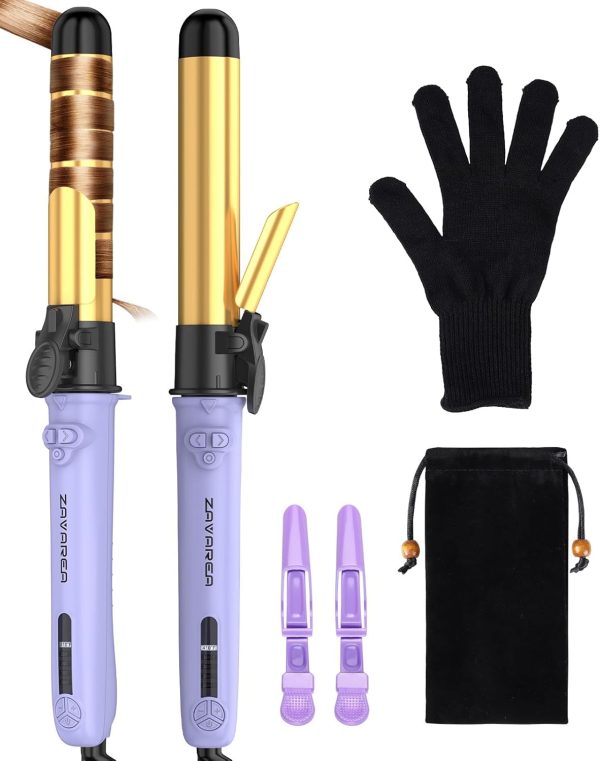Rotating Curling Iron 1 1/4 Inch, 2024 Upgraded ZAVAREA Automatic Curling - Image 9