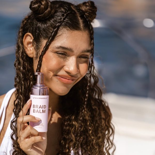 The Beachwaver Co. Braid Balm Pre-Braid Prep - Frizz-Taming Hair Primer for - Image 2