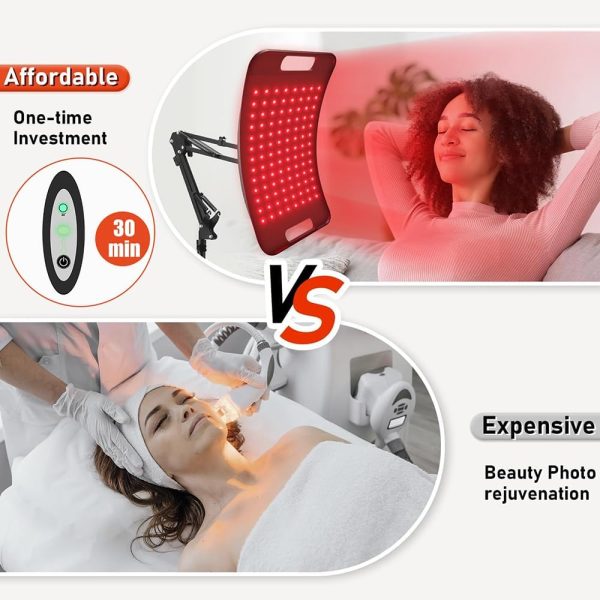 Red Light Therapy for Face and Body, Infrared Light Therapy Lamp with Stand - Image 7