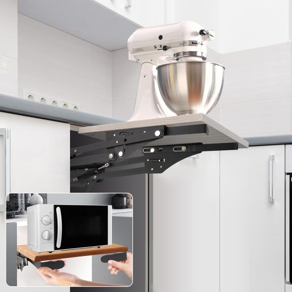 Appliances & Mixer Lift for Cabinet, Soft-Close Appliance Lifter with - Image 6