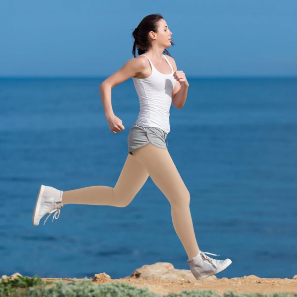 Compression Pantyhose for Women & Men, 2 Pairs 15-20mmHg Medical Graduated - Image 6