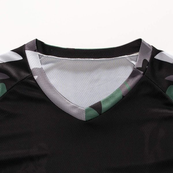Weimostar Men's Cycling Jersey MTB T Shirt Long Sleeve Mountain Bike - Image 6