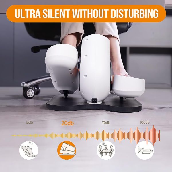 Under Desk Elliptical Exercise Machines, Quiet Electric Seated Ellipse Leg - Image 3