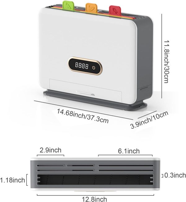 Modern Smart Cutting Boards with Storage Stand, Cleaning Cutting Board Set - Image 8