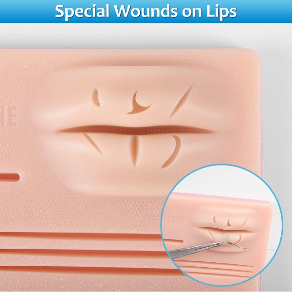 Suture Practice Training Kit for Medical PA, NP Students, Residents - Image 2