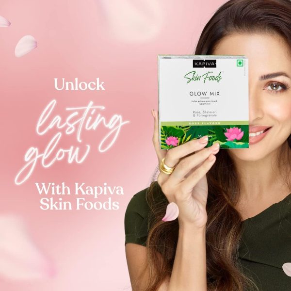 Skin Foods Glow Mix | Ayurvedic Skin Supplement, Collagen Powder | Skincare - Image 8