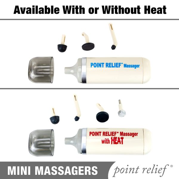 Point Relief 14-1050 Mini Massager for Handheld Targeted Massage Therapy - Image 6