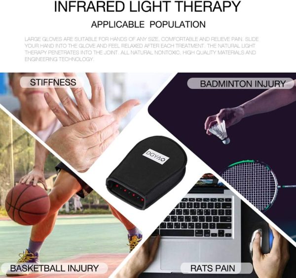 DGXINJUN Red Light Therapy Devices Near Infrared Light Therapy for Hand - Image 6