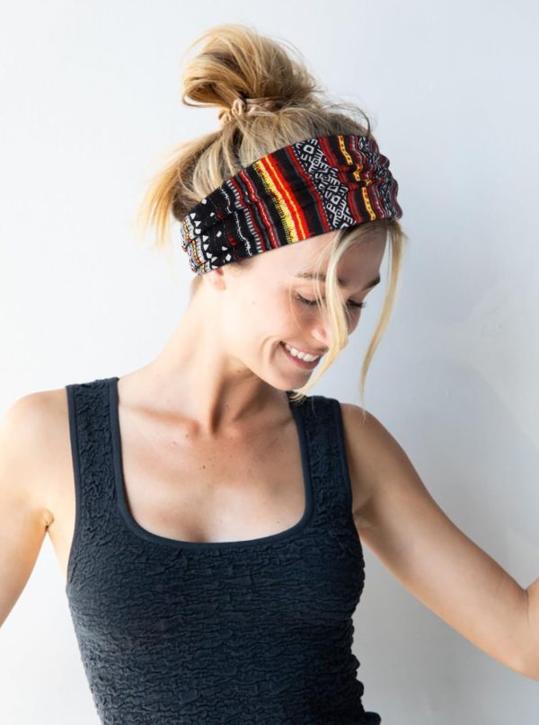 AKTVSHOW 12 Pack Boho Headbands - Wide Non-Slip Elastic Headbands, Trendy - Image 7