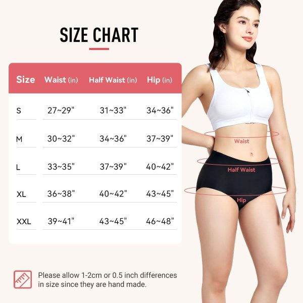 Incontinence Underwear for Women Washable Leak Proof Underwear for Women - Image 2