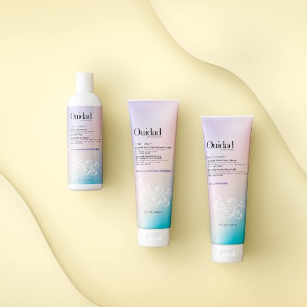 Ouidad Hello Shine Glossy Treatment Hair Mask 9 oz - Image 3
