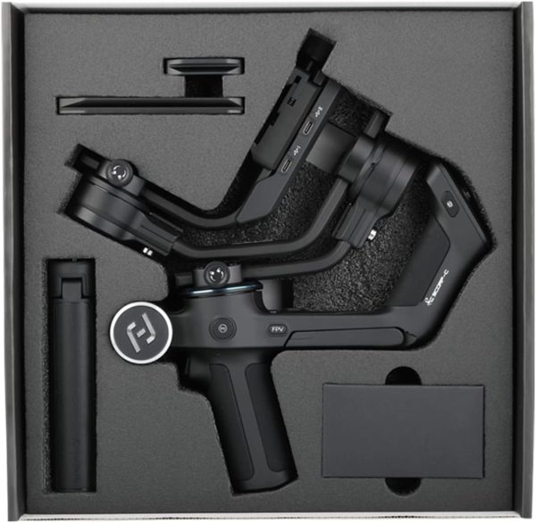 FeiyuTech SCORP-C Camera Gimbal Stabilizer, Max 5.5lbs Payload, 3-Axis - Image 9