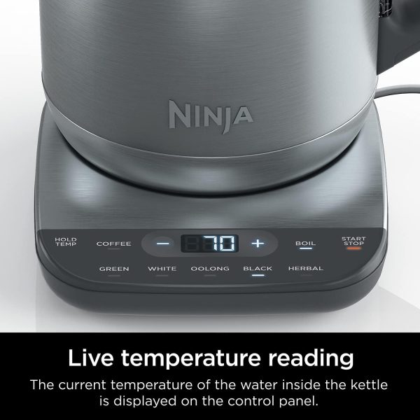 Ninja KT200 Precision Temperature Electric Kettle, 1500 watts, BPA Free, - Image 5