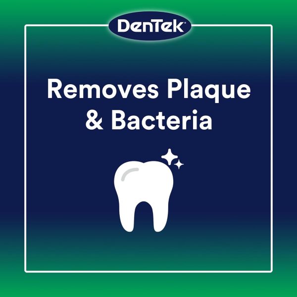 DenTek Triple Clean Advanced Clean Floss Picks, No Break & No Shred Floss, - Image 3