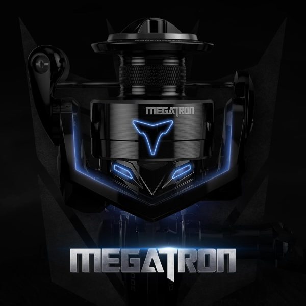 KastKing Megatron Spinning Reel, Freshwater and Saltwater Spinning Fishing - Image 3