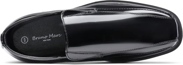 Bruno Marc Men's Square Toe Dress Loafers Formal Shoes - Image 4