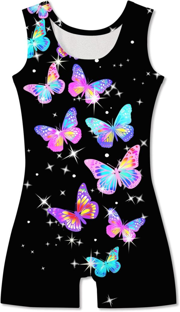 TUONROAD Girls Gymnastics Leotards Toddler Unitard Biketard Clothes Cute - Image 2