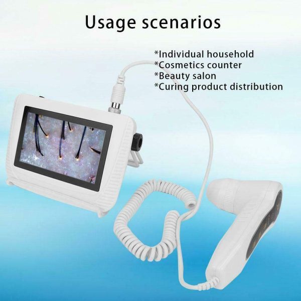 Skin Diagnosis Hair Analyzer, 5 Inch LCD Screen Digital Skin Diagnosis - Image 4