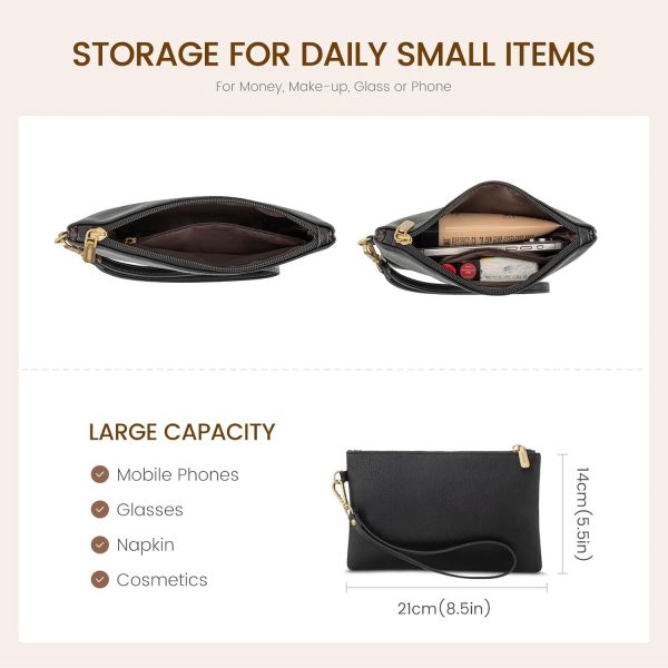 LOVEVOOK Laptop Bag for Women, 15.6 inch Laptop Tote Bag Vintage Work Bags - Image 6