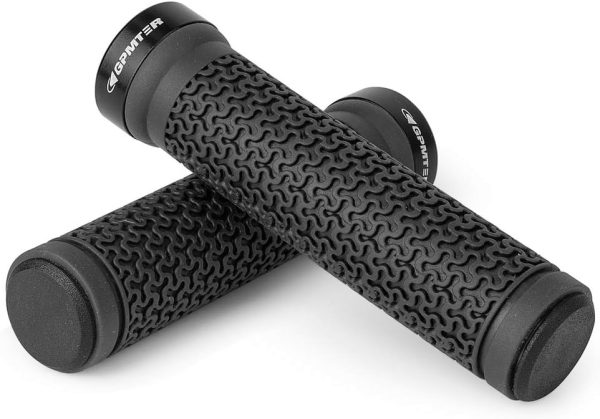 Bike Handlebar Grips, Single Lock on Bicycle Handle Bar, for BMX, Mountain, - Image 6