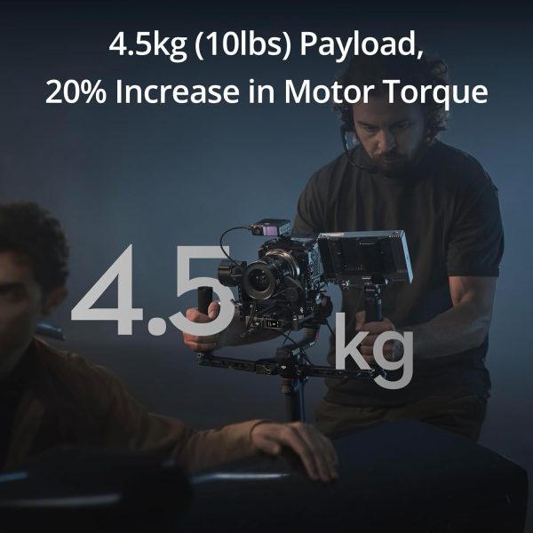 DJI RS 4 Pro Combo, 3-Axis Gimbal Stabilizer for DSLR & Cinema Cameras - Image 3