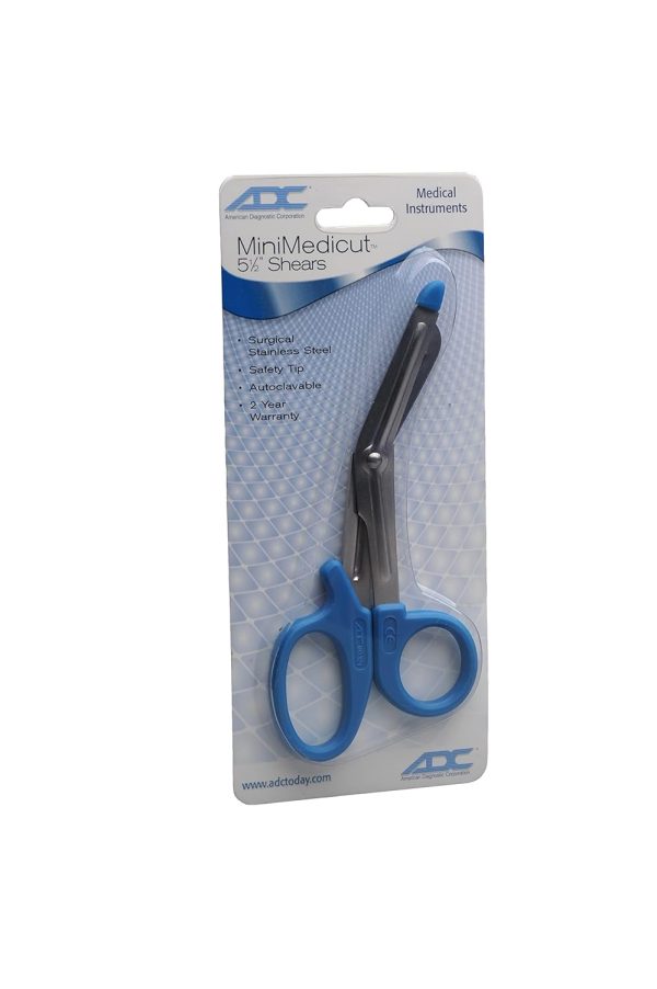 ADC 321BCAQ Model 321 MiniMedicut Nurse Shears with Safety Tip, Stainless - Image 3