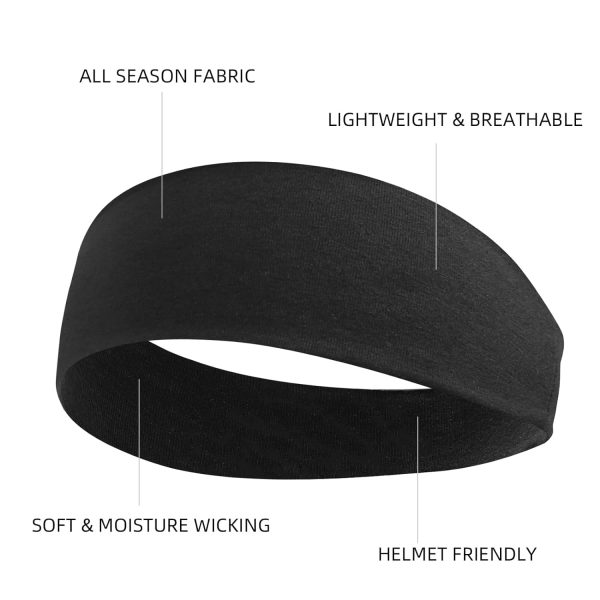 Multicolor Soft Fabric Headbands for Women - Elastic Non-Slip Head Bands, - Image 7