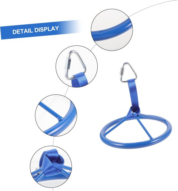 Ninja Wheel Pull Bell Fitness Rings Outdoor Hanging Ring Outdoor - Image 5