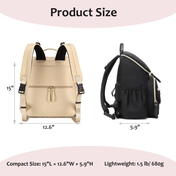Large Capacity Diaper Bag with Stroller Buckle, Water-Resistant Travel - Image 6