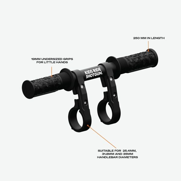 Kids Ride Shotgun - Front Mounted Child Bike Seat and Handlebar Accessory - Image 3