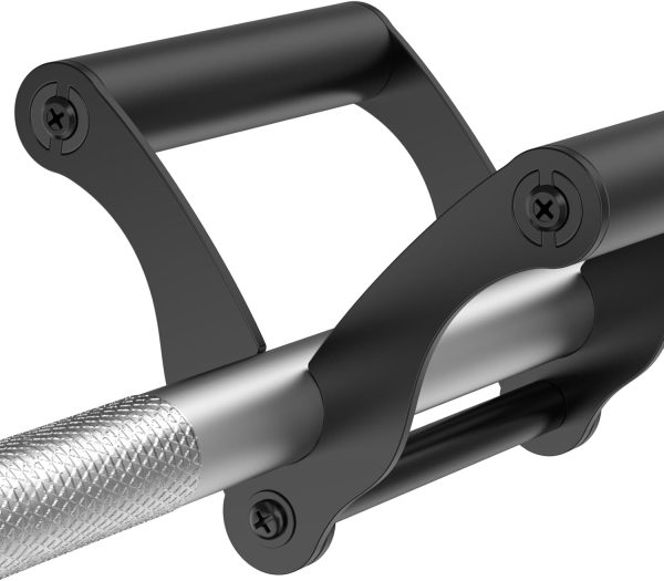 V Bar Row Landmine Handle Attachment for Barbell Bars, Solid Double D - Image 4