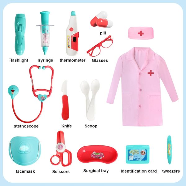 Doctor Kit for Toddlers 3-5 - Kids Doctor Play Kit - Fun and Engaging - Image 4