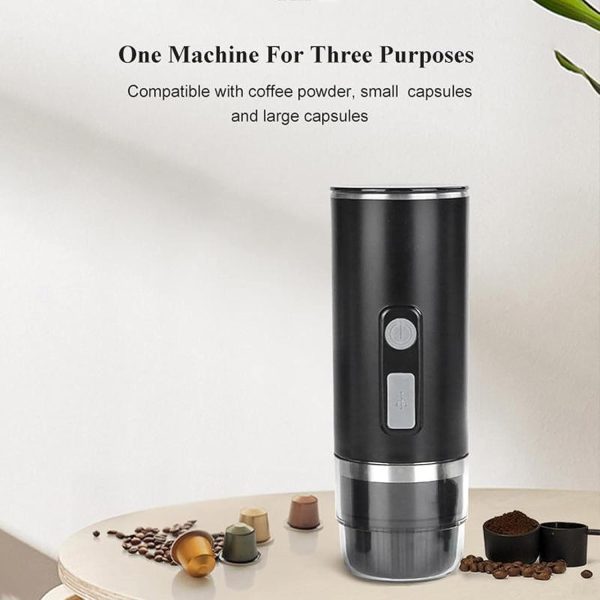 ljhnba Household Car USB Portable WirelessElectric Function Coffee Machine - Image 5